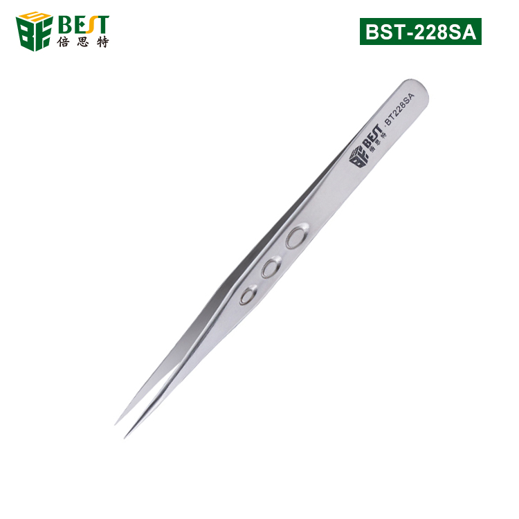 BST-228SA 亞光沙面鑷子 啞光不銹鋼鑷子