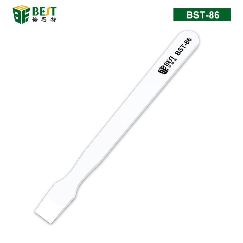 BST-86 無(wú)磁陶瓷刮錫刀 無(wú)磁錫漿攪拌刀 鏟刀 抹錫刀片 植錫攪拌刀